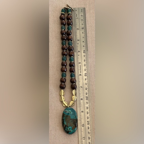 20-1/2 inch Mixed Bead Necklace NWOT - Picture 3 of 14